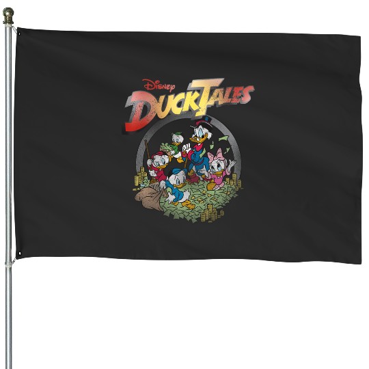 Disney Ducktales Money House Flags