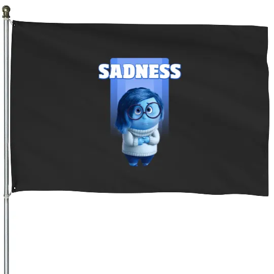 Discover Disney Pixar Inside Out Sadness Portrait House Flags