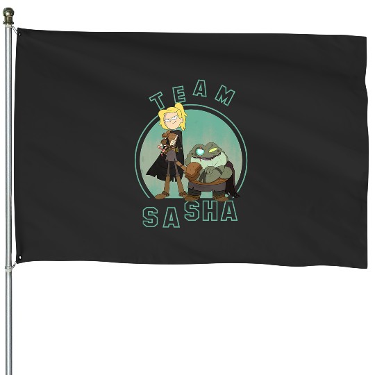 Disney Channel Amphibia Team Sasha House Flags