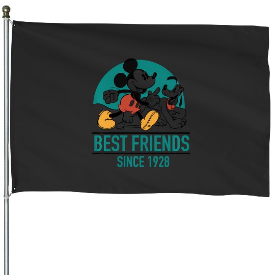 Discover Disney Mickey'S 90Th Bff House Flags