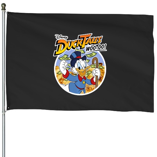 Discover Disney Ducktales Classic Uncle Scrooge Woo-Oo House Flags