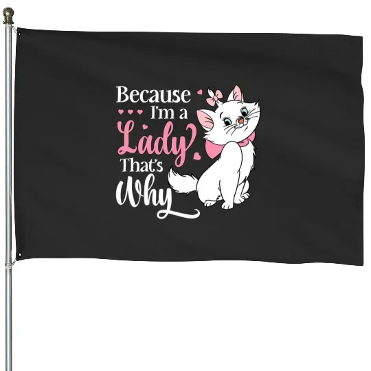 Cute Marie Aristocats Disney House Flags