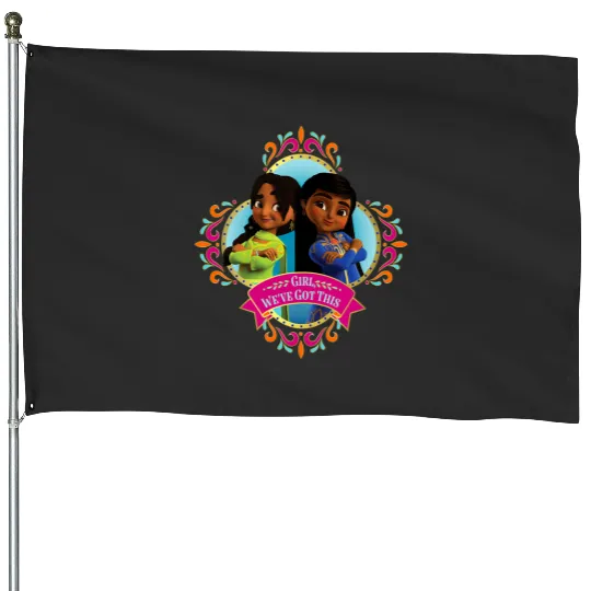 Disney Mira Royal Detective Mira Priya Girl You Got This House Flags