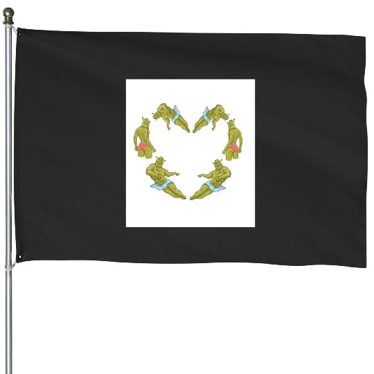 Sexy Shrek  4: Shrek Same Swamp Forever , Shrek Shirt, Disney Fiona Princess , Shrek,Shrek House Flags