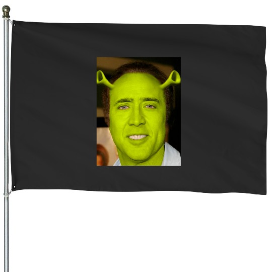 Nicolas CageShrek  : Shrek Same Swamp Forever , Shrek Shirt, Disney Fiona Princess , Shrek,Shrek House Flags