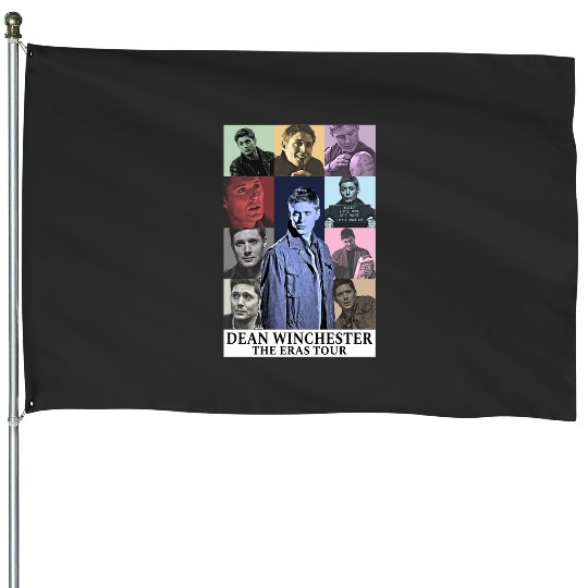Dean Winchester Eras Tour Essential House Flags