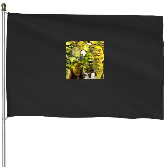Discover Shrek Collage  2: Shrek Same Swamp Forever , Shrek Shirt, Disney Fiona Princess , Shrek,Shrek House Flags