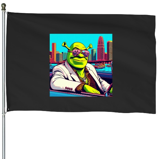 GTA Shrek  : Shrek Same Swamp Forever , Shrek Shirt, Disney Fiona Princess , Shrek,Shrek House Flags