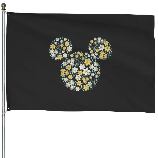 Discover Disney Mickey Mouse March Birth Month Birthstone & Flowers House Flags