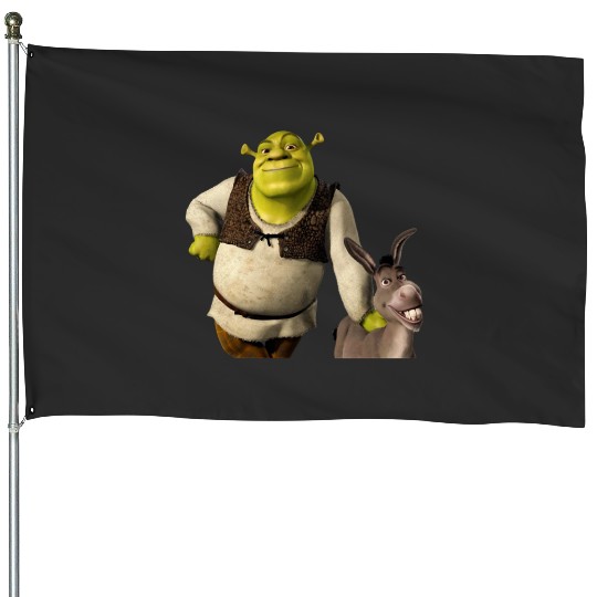 Sherk  22: Shrek Same Swamp Forever , Shrek Shirt, Disney Fiona Princess , Shrek,Shrek House Flags
