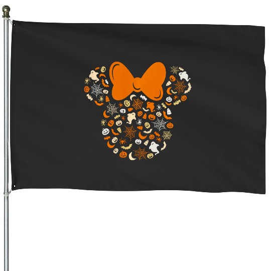 Discover disney minnie mouse halloween ghosts pumpkins spiders sweat House Flags