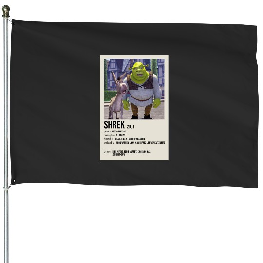 Shrek (2001) Poster  : Shrek Same Swamp Forever , Shrek Shirt, Disney Fiona Princess , Shrek,Shrek House Flags