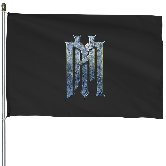 Disney Haunted Mansion  Live-Action Movie H.M. Logo House Flags