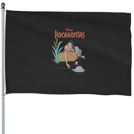 Disney Pocahontas Meeko Afternoon Dreaming Tank Top House Flags