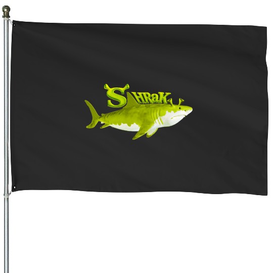 Shrak wWords- Shrek but a Shark  : Shrek Same Swamp Forever , Shrek Shirt, Disney Fiona Princess , Shrek,Shrek House Flags