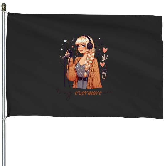 Discover Evermore 2 - TS  : Vintage Taylor The Eras Tour , The Eras Tour Taylor Version, THE ERAS TOUR , Taylor House Flags