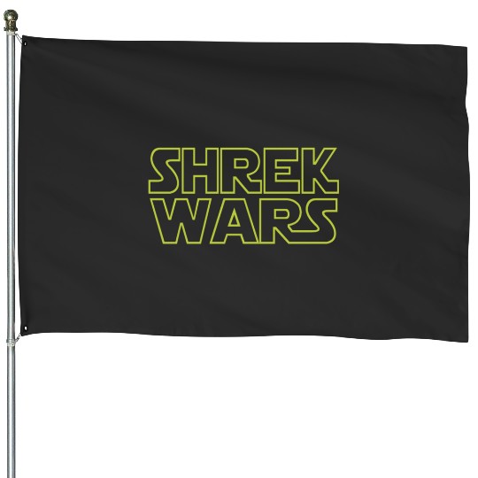 Shrek Wars  : Shrek Same Swamp Forever , Shrek Shirt, Disney Fiona Princess , Shrek,Shrek House Flags