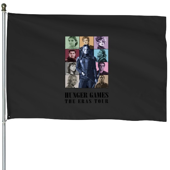 Eras Tour The Hunger Games Hunger Game House Flags
