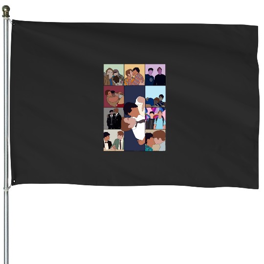 the Heartstopper Eras Tour House Flags
