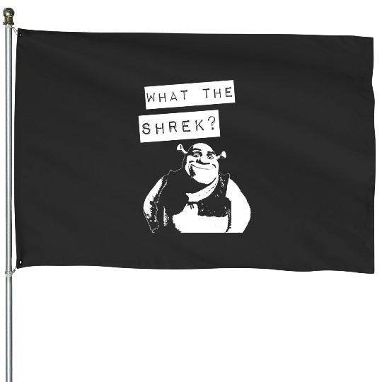 What The Shrek (Dark)  : Shrek Same Swamp Forever , Shrek Shirt, Disney Fiona Princess , Shrek,Shrek House Flags