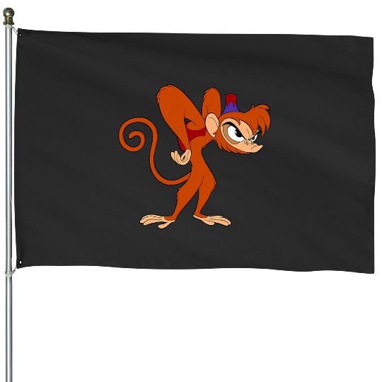 Disney Aladdin Angry Abu 90s House Flags