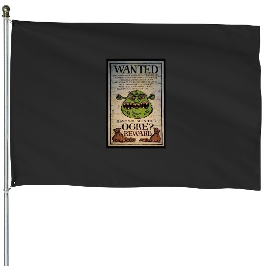 Shrek WANTED OGRE REWARD T-shirt or Stickers  : Shrek Same Swamp Forever , Shrek Shirt, Disney Fiona Princess , Shrek,Shrek House Flags