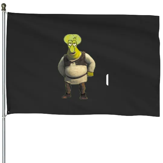 Shrek x Squidward meme sticker (shrekward) ;)  : Shrek Same Swamp Forever , Shrek Shirt, Disney Fiona Princess , Shrek,Shrek House Flags