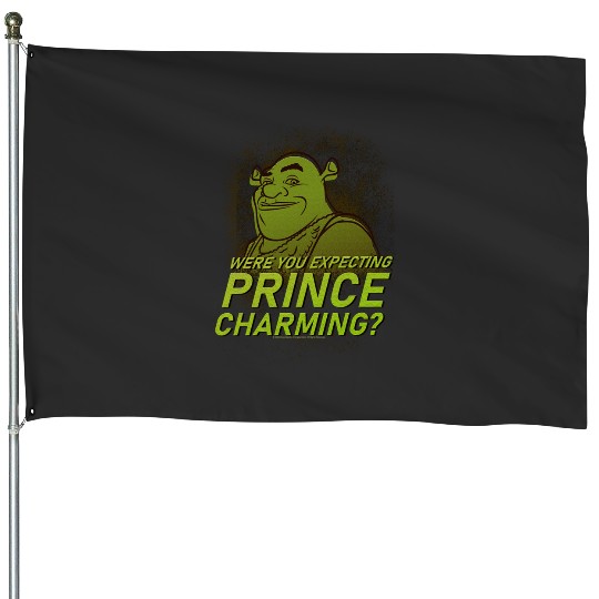 Discover Shrek Were You Expecting Prince Charming  2: Shrek Same Swamp Forever , Shrek Shirt, Disney Fiona Princess , Shrek,Shrek House Flags
