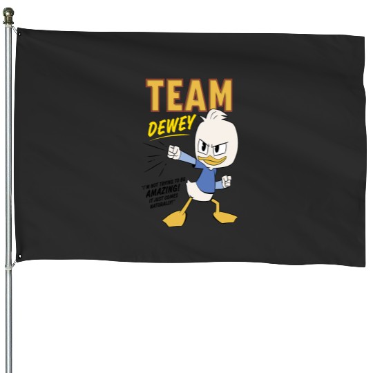 Disney DuckTales Team Dewey Im Not Trying To Be Amazing House Flags