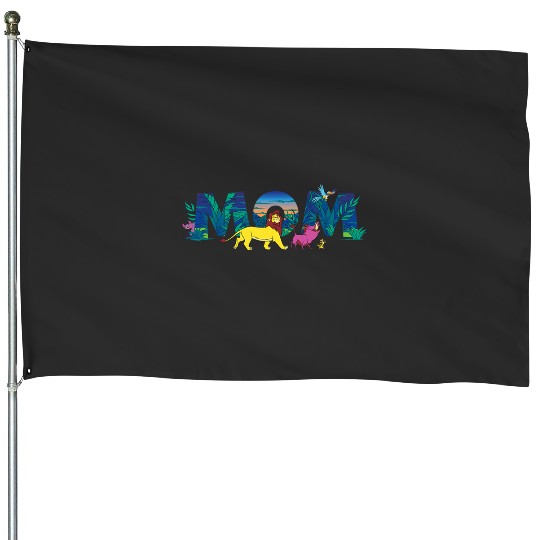 Disney The Lion King Simba & Pals Mom Mother’s Day Birthday House Flags