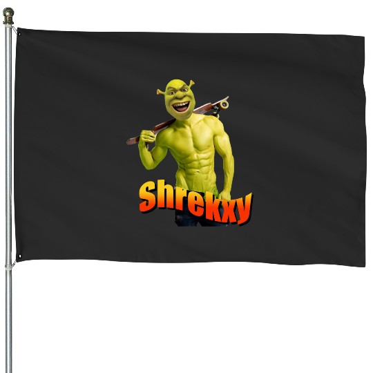 Shrekxy Shrek Cursed Meme  2: Shrek Same Swamp Forever , Shrek Shirt, Disney Fiona Princess , Shrek,Shrek House Flags