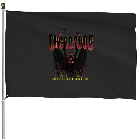 Disney Villains Chernabog Portrait House Flags