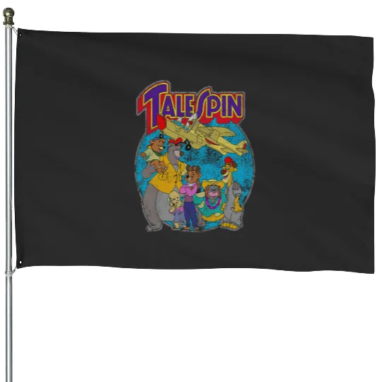 Disneys TaleSpin Graphic House Flags