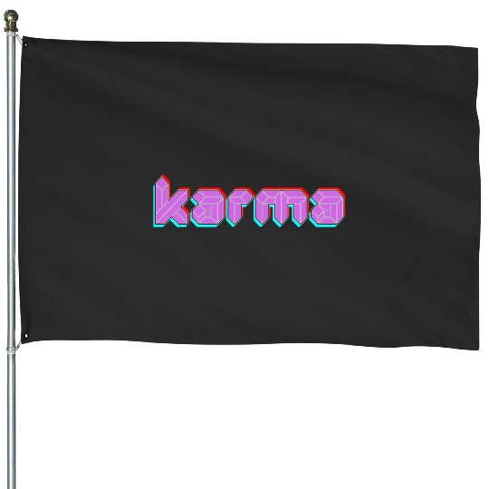 Karma is my boyfriend Eras Tour House Flags