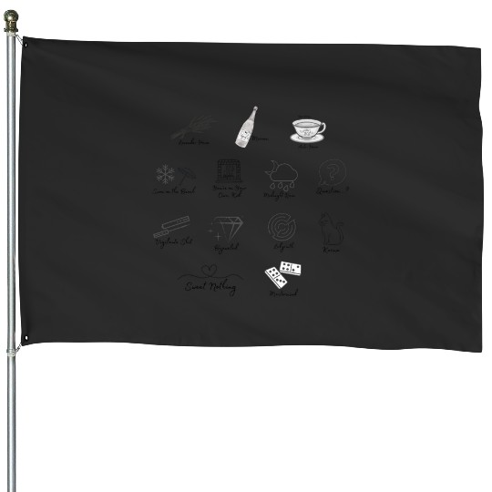 Discover Taylor Midights Album collection. House Flags