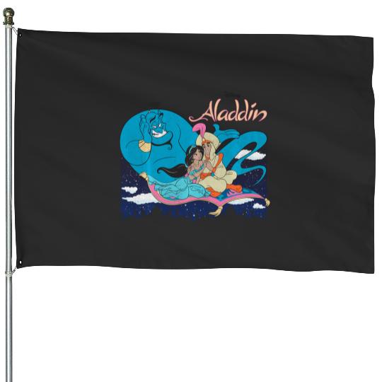 Disney Aladdin Classic Poster House Flags