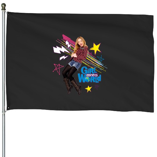 Disney Channel Girl Meets World Maya Hart Character Art House Flags