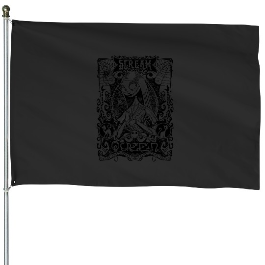 Disney The Nightmare Before Christmas Sally Scream Queen House Flags