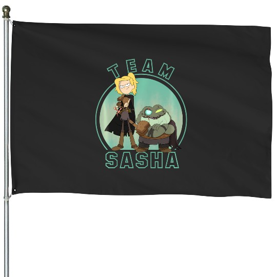 Disney Channel Amphibia Team Sasha House Flags