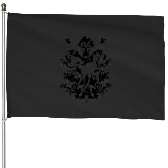 Disneys bambi ink drawing House Flags