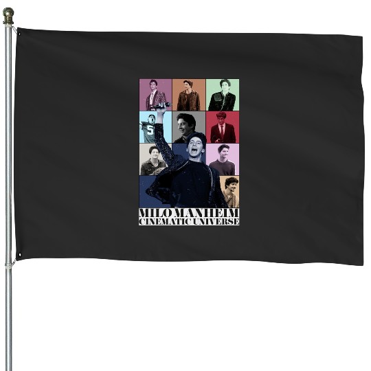 Milo Manheim Cinematic Universe Eras tour style House Flags