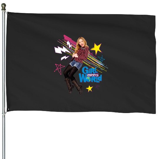Disney Channel Girl Meets World Maya Hart Character Art House Flags