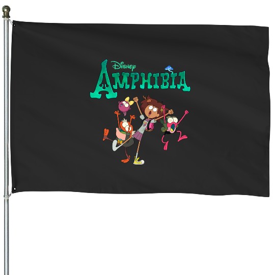 Disney Channel Amphibia House Flags