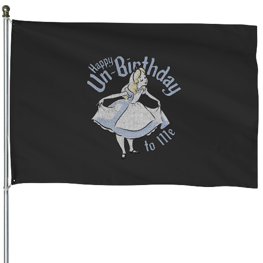 Disney Alice In Wonderland Alice Happy Un-Birthday To Me House Flags