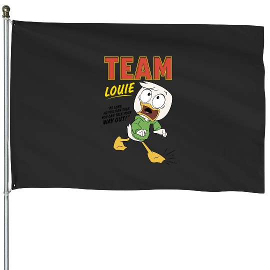 Disney DuckTales Team Louie You Can Talk Your Way Out House Flags