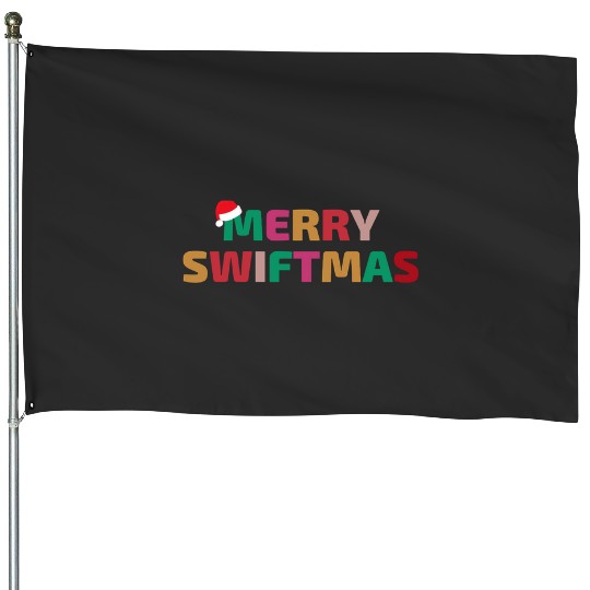 Discover Merry Swiftmas Taylor House Flags