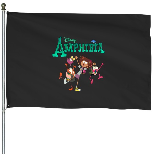 Disney Channel Amphibia House Flags