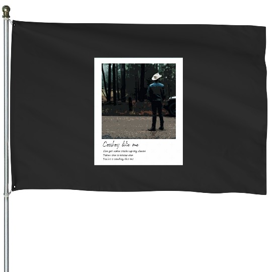 Discover Cowboy like me - Taylor House Flags