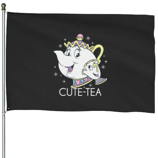 Disney Beauty And The Beast Mrs. Potts And Chip Mother'S Day House Flags