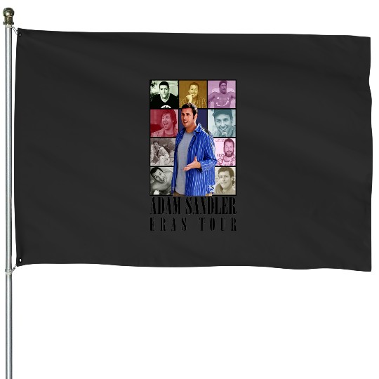 Adam Sandler Eras Tour House Flags